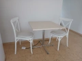 Малка трапезна маса + 2 стола, снимка 3