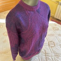 Лилав дамски пуловер, снимка 7 - Блузи с дълъг ръкав и пуловери - 44194707