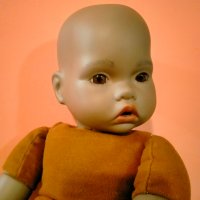Порцеланова кукла с дефект 1991 47 см, снимка 14 - Колекции - 39630152