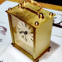 Настолен немски месингов часовник, снимка 1 - Други - 34331878