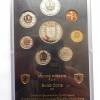 Сет монети Швейцария 1985г., снимка 1 - Нумизматика и бонистика - 36693875