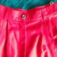 панталон пола дамски плътен зимен червен, мек качествен, снимка 2 - Панталони - 31675050