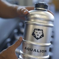 Бутилка за вода Aqualion 2308 2 литра фитнес бутилка шише галон, снимка 5 - Термоси - 37532803