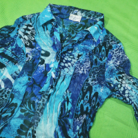 Amy Vermont / M* / дамска лятна проветрива риза туника / състояние: ново, снимка 3 - Блузи с дълъг ръкав и пуловери - 44508774