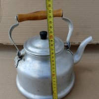 Стар алуминиев чайник български, снимка 2 - Аксесоари за кухня - 35484988