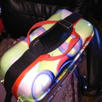 Joumma Мики Маус детски куфар на колелца отличен 395х310х185мм, снимка 8 - Други - 44185620
