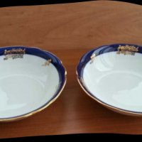 Сервиз руски порцеланови чинии кобалт с позлата , снимка 11 - Антикварни и старинни предмети - 24140416
