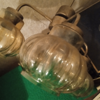 Стъкла/плафони от стари лампи, снимка 2 - Лампи за таван - 39360431