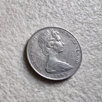 Монети. Нова Зеландия.   20, 10  и 5 цента., снимка 3 - Нумизматика и бонистика - 37575432