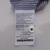 риза dsquared2 тениска блуза потник горнище фанела оригинал мъжка 52/M, снимка 6 - Ризи - 44687437