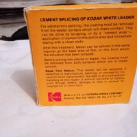 KODAK 'CLASSIC' WHITE MOVIE LEADER - 16MM, снимка 4 - Чанти, стативи, аксесоари - 38025135