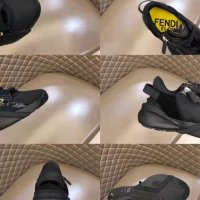 Мъжки обувки Fendi 38-44/45 реплика , снимка 16 - Маратонки - 34218210