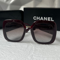 CH дамски слънчеви очила квадратни с лого , снимка 6 - Слънчеви и диоптрични очила - 44687572