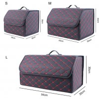 Чанта-органайзер за автомобилен багажник, кожена - код 3264, снимка 5 - Аксесоари и консумативи - 34510851