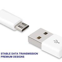 Micro USB 2.0 Data кабел за видеокамери, GSM и др. 500 см, снимка 2 - USB кабели - 33915324
