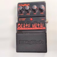 Digitech Death Metal Distortion Guitar Pedal - Дист педал за ел китара - ОТЛИЧЕН, снимка 9 - Китари - 39086423