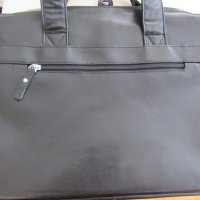 Чанта за лаптоп от естествена кожа в черно, нова, снимка 8 - Чанти - 39481321