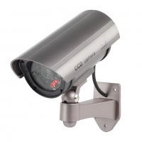 Фалшива камера за видеонаблюдение за външен и вътрешен монтаж -ГОЛЯМА - код 1100, снимка 3 - Други - 34503532