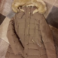  "Zara " ,ново Зимно яке ,цвят пясък., снимка 1 - Якета - 27568267