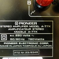 PIONEER A-77X , снимка 14 - Ресийвъри, усилватели, смесителни пултове - 33834109