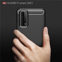 Huawei P Smart 2021 - Удароустойчив Кейс Гръб CARBON, снимка 8 - Калъфи, кейсове - 31004259
