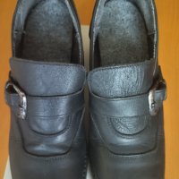 Модерни обувки лоуфъри от естествена кожа номер 36, снимка 2 - Дамски обувки на ток - 37619433
