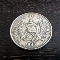 Монета - Гватемала - 25 центавос | 1993г., снимка 1 - Нумизматика и бонистика - 29294152