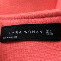 Zara woman елегантно коралово палто /тренч, снимка 4 - Палта, манта - 42608891