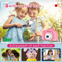Дигитален детски фотоапарат, снимка 7 - Образователни игри - 38850152