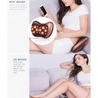 Масажираща възглавничка за 4 точков шиацу масаж CAR&HOME, снимка 5 - Масажори - 30068630