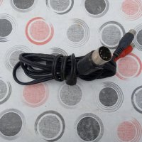Немски кабел петица към 2 чинч, снимка 2 - Други - 39662611