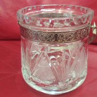 Кристални чаши за алкохол, кристална ледарка от един лот, снимка 3 - Чаши - 44164852