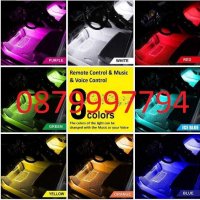 Цветомузика LED Интериорно Осветление Диодни ленти RGB кола осветление , снимка 2 - Аксесоари и консумативи - 30623012