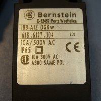 краен изключвател Bernstein 188-A1Z DGKw limit switch 10A, снимка 3 - Резервни части за машини - 35294904