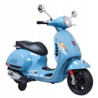 Детски Акумулаторен Мотор Vespa -синя, снимка 2 - Електрически играчки - 31049017