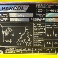 позиционер PARCOL Positioner 2-4648, снимка 7 - Резервни части за машини - 35095213