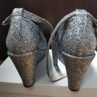 Блестящи обувки на платформа в Дамски елегантни обувки в гр. Плевен -  ID39502031 — Bazar.bg