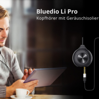 Слушалки с USB звукова карта Bluedio Li Pro USB 3D 7.1 карта Surround Stereo тапи слушалки за телефо, снимка 1 - Други - 44671017
