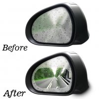 2в1 Защитно фолио за огледала огледало против дъжд и отблясъци кола, снимка 7 - Аксесоари и консумативи - 39288081