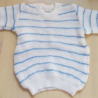 Детски комплект блузка и панталон 1 год, снимка 5 - Комплекти за бебе - 36609757