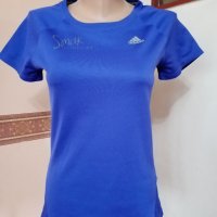 Adidas ClimaLite, Оригинална, Размер XS/S. Код 1763, снимка 1 - Тениски - 36905618