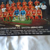 Байерн Мюнхен 1987-88 футболни картички едната с подписи, снимка 2 - Футбол - 29431490