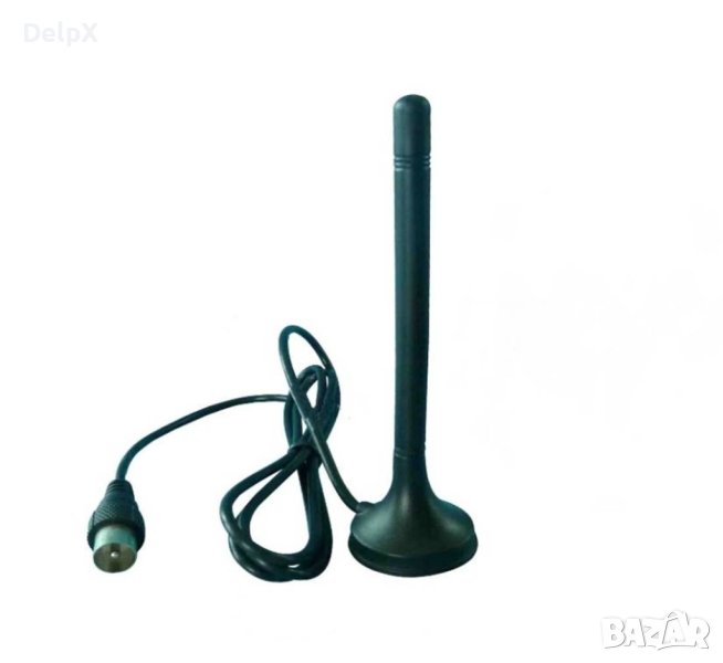 Стайна антена AP8515, магнитна поставка,права букса RF, VHF, UHF, DVB-T, снимка 1