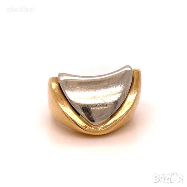 Златен дамски пръстен 11,87гр. 14кр.проба:585 размер:51 модел:29959-6, снимка 1