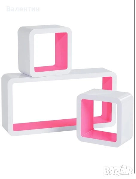 Комплект от 3 рафта за стена, снимка 1