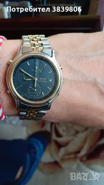 seiko 7t32-6a5a   japan   2 n1658, снимка 1