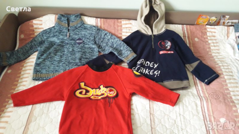 Плътни блузи за ръст 98-104 см., снимка 1