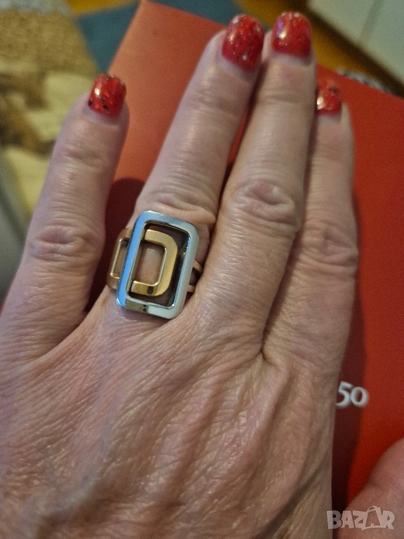 пръстен стомана, снимка 1