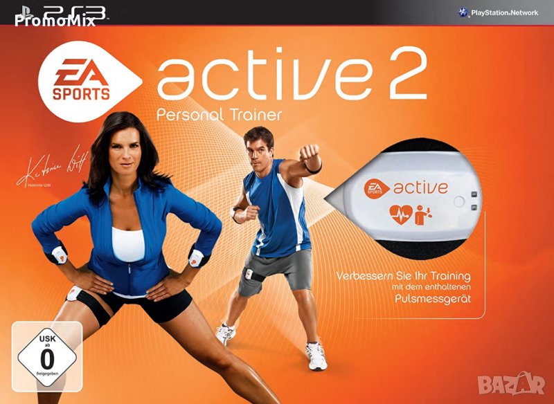 Персонален треньор EA SPORTS Active 2 Personal Trainer за PlayStation 3 видеоигра за PS3, снимка 1
