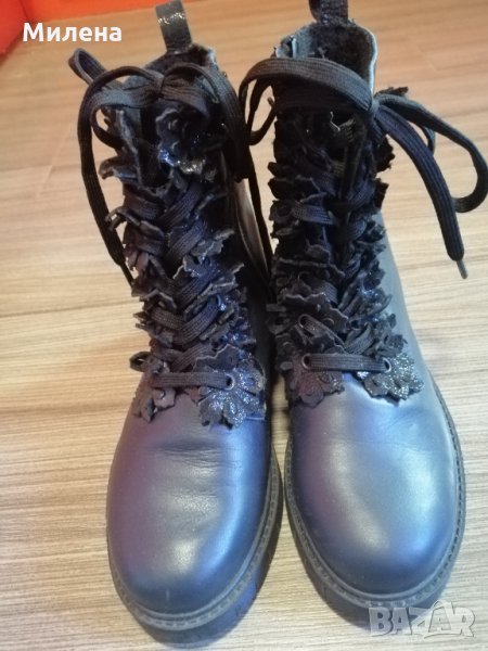 Боти естествена кожа нови , снимка 1